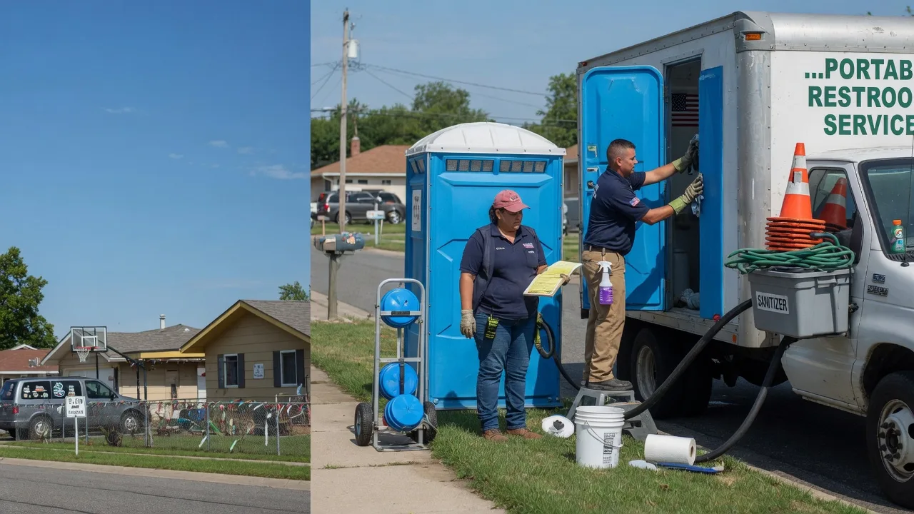 Portable Toilet Rental in Alexandria, IN near me